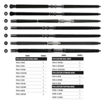 Okuma PCH Custom Conventional Rods801MH 8' Med Heavy 15-40lb