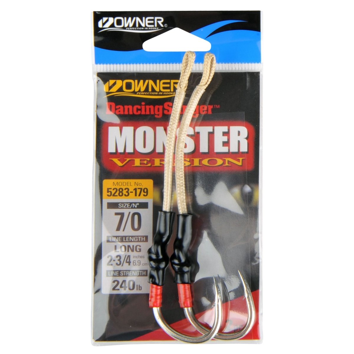 OwnerOwner Dancing Stinger Monster Hooks - Saltwater HooksOwner Dancing Stinger Monster Hooks5283S - 179