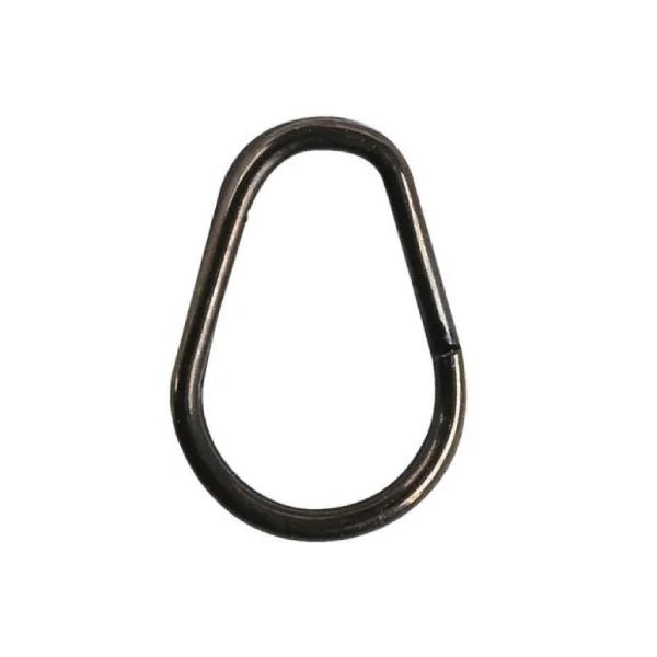 OwnerOwner Tear Drop Split Rings 10pk - Split - Rings, Swivels, etcOval shaped split ring for fishing on a white background.OWN040