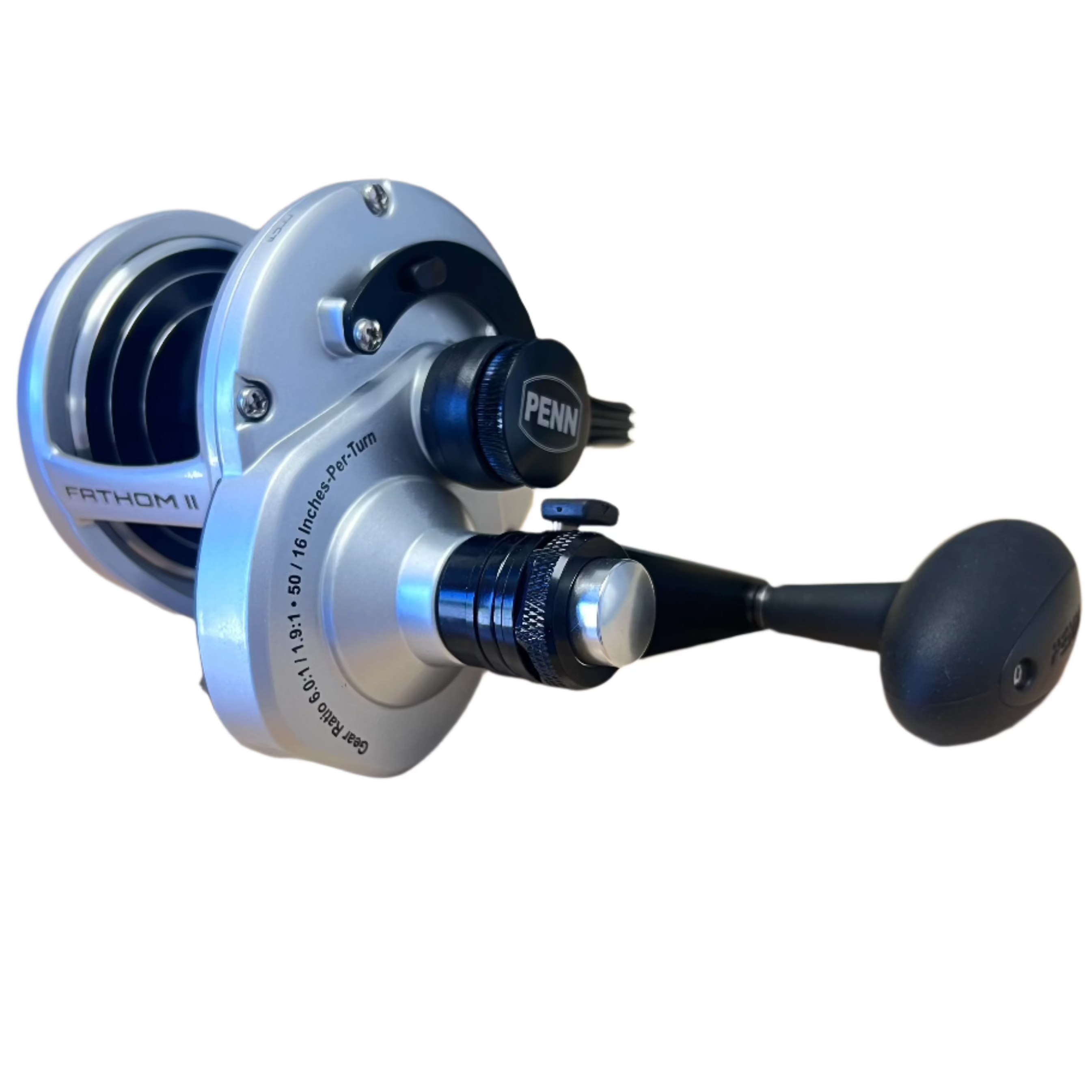 Penn Fathom II FTHII40NLD2LH 2-Speed Lever Drag Reel