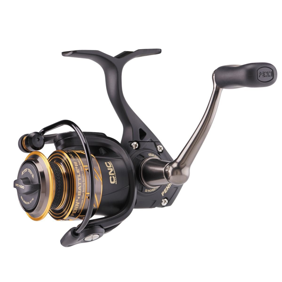 PennPenn Battle III Spinning Reel - Saltwater Spinning ReelsFront AnglePEN - 200 - BTLIII8000 - VER8