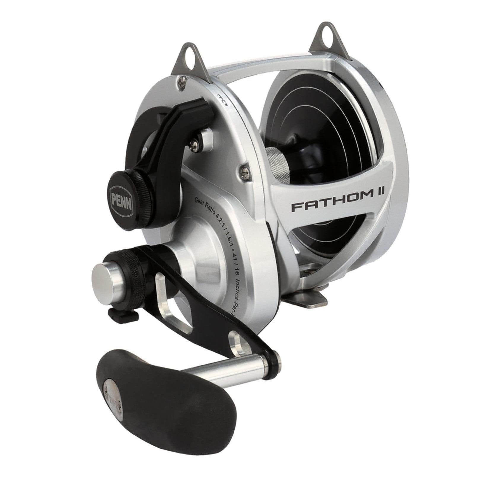 Penn Fathom II 2-Speed Lever Drag Reels Conventional Lever Drag