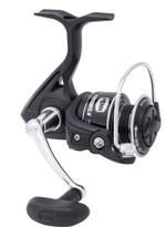 PennPenn Pursuit V Spinning Reel - Spinning ReelsFishing reel with black and silver design on a white backgroundPURV2500