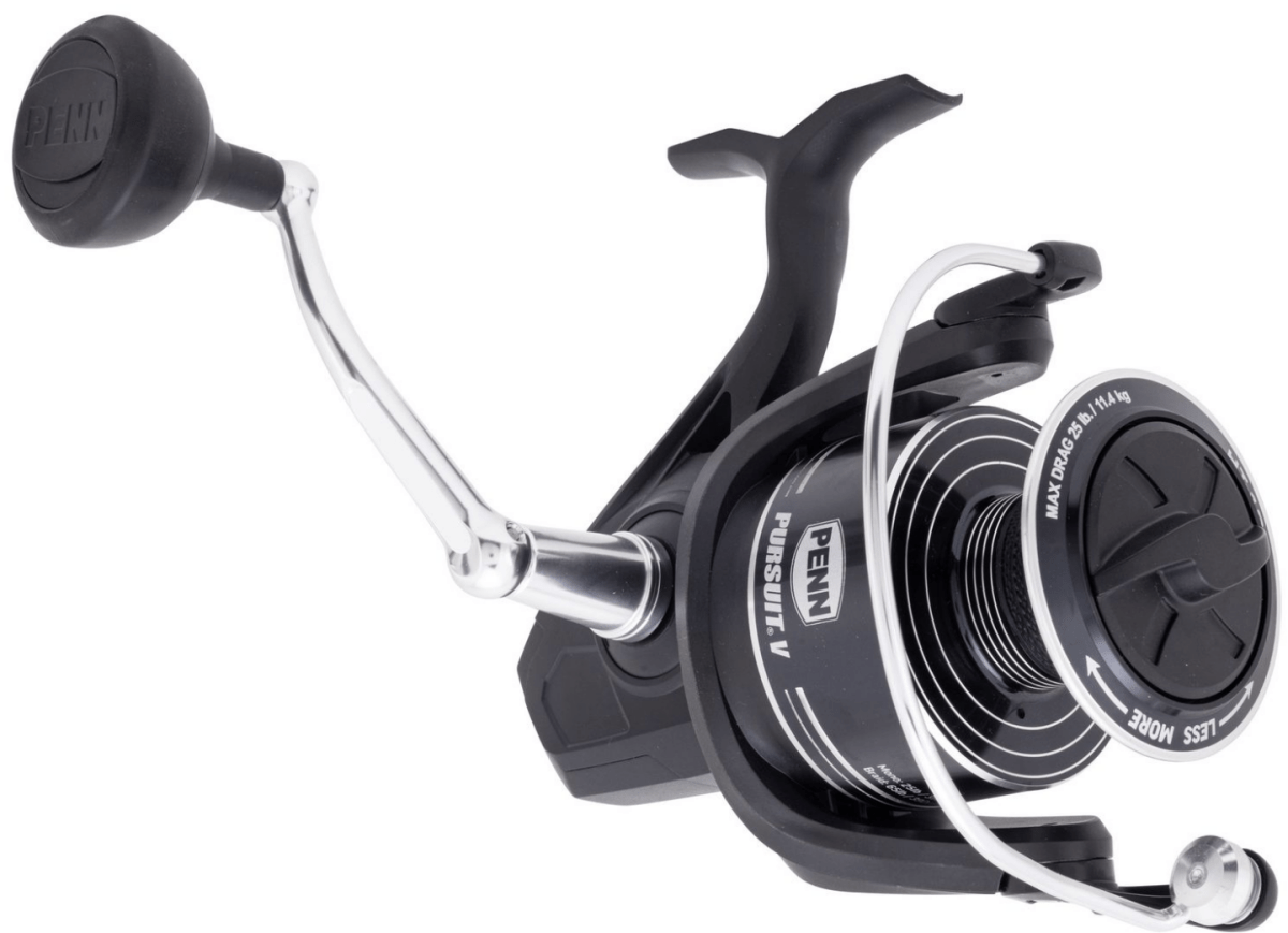 PennPenn Pursuit V Spinning Reel - Spinning ReelsFishing reel with Penn branding on a white backgroundPURV8000
