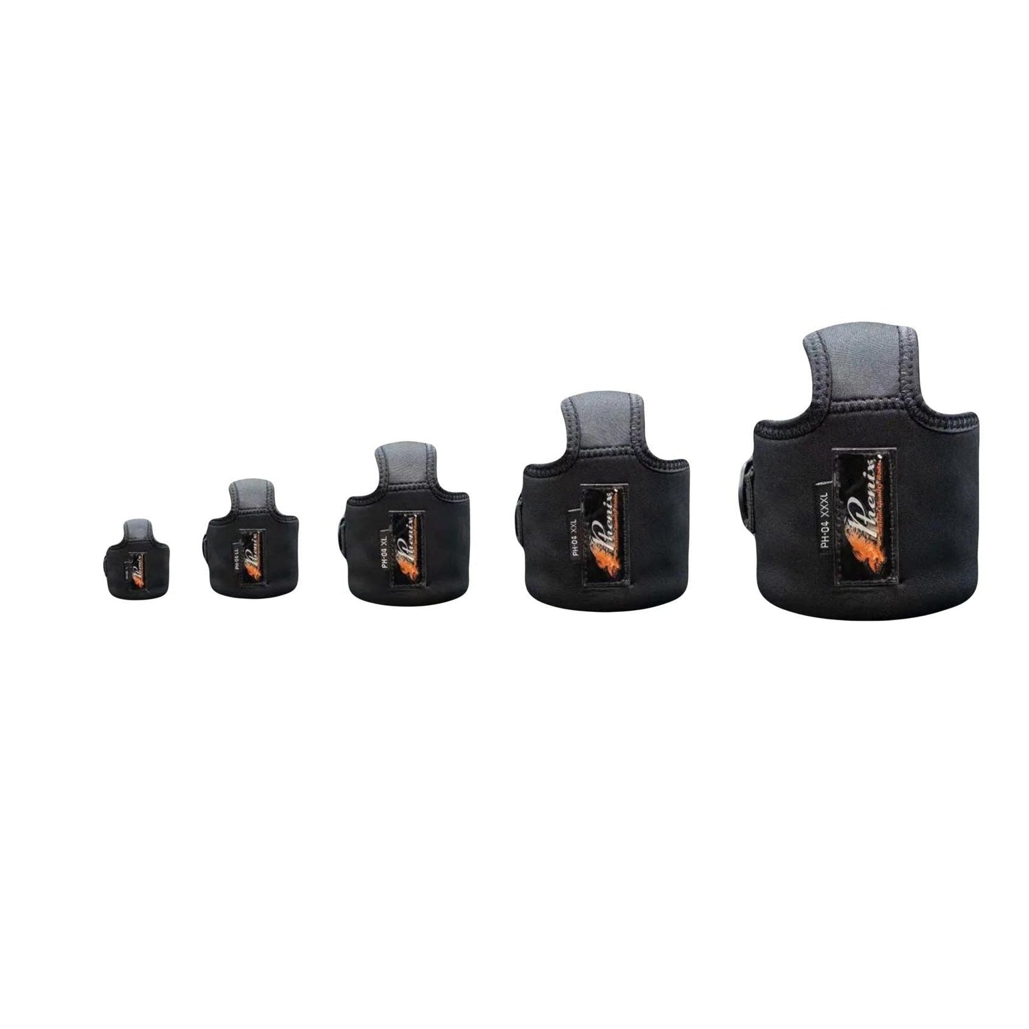 PhenixPhenix Neoprene Conventional Reel Covers - Rod and Reel AccessoriesPhenix Reel CoversPH - 04 - BLK - XS
