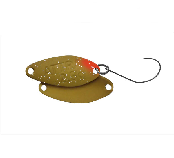 Fishing lure with a hook on a white background