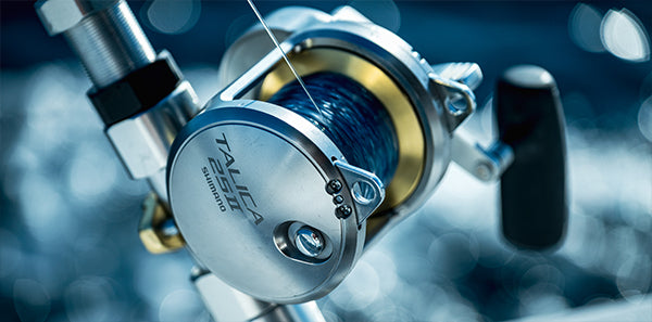 James talking with Kade from Shimano aboard the Shogun about the features of the Talica A Conventional Reels for tuna fishing.