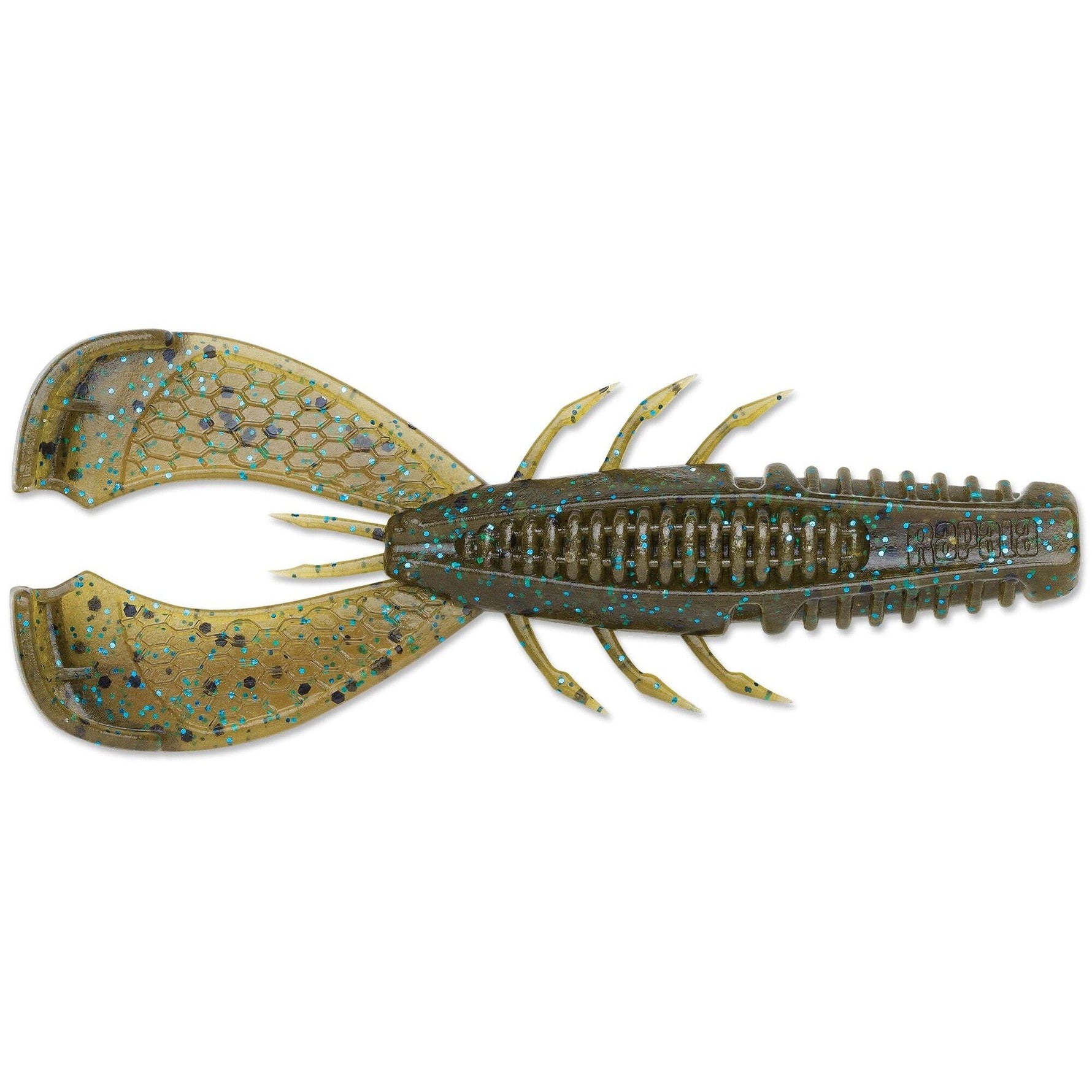 RapalaRapala Crush City Cleanup Craw - CrawsGreen Pumpkin BlueCCCLC35GPBL