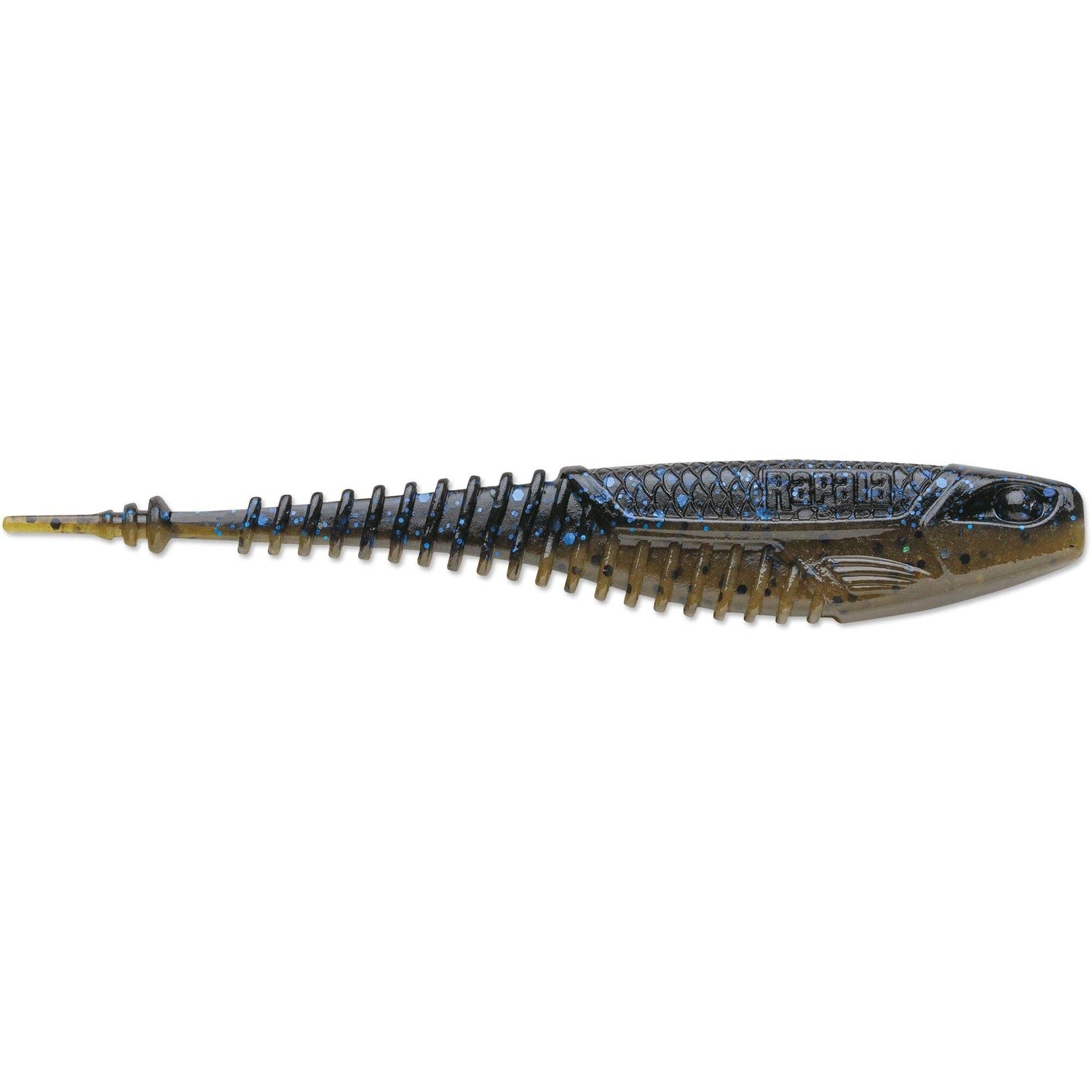 RapalaRapala Crush City Freeloader - Shad Style BaitsBlack Blue Green PumpkinCCFLD4BBGP