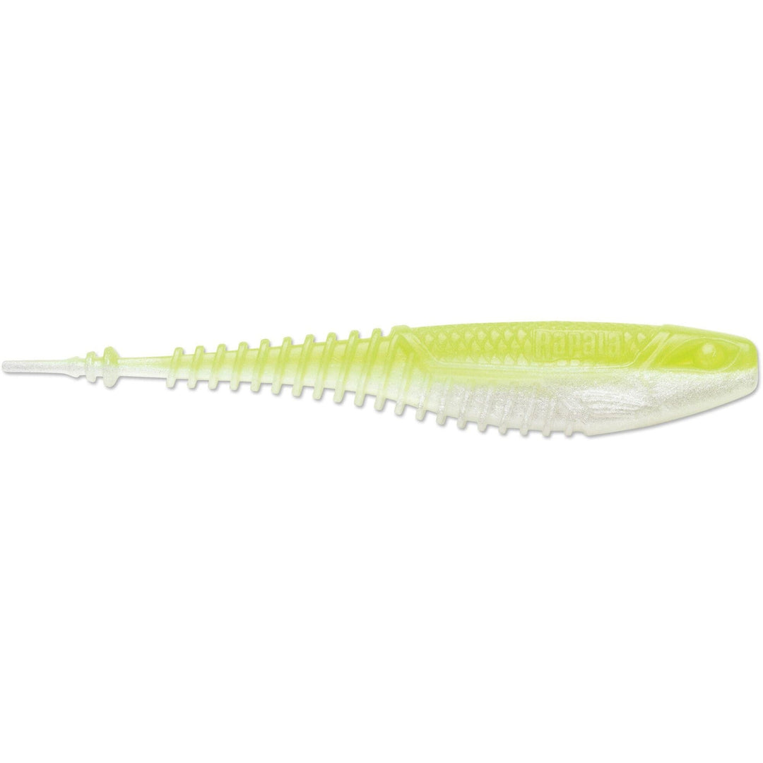 RapalaRapala Crush City Freeloader - Shad Style BaitsChartreuse PearlCCFLD4CPRL