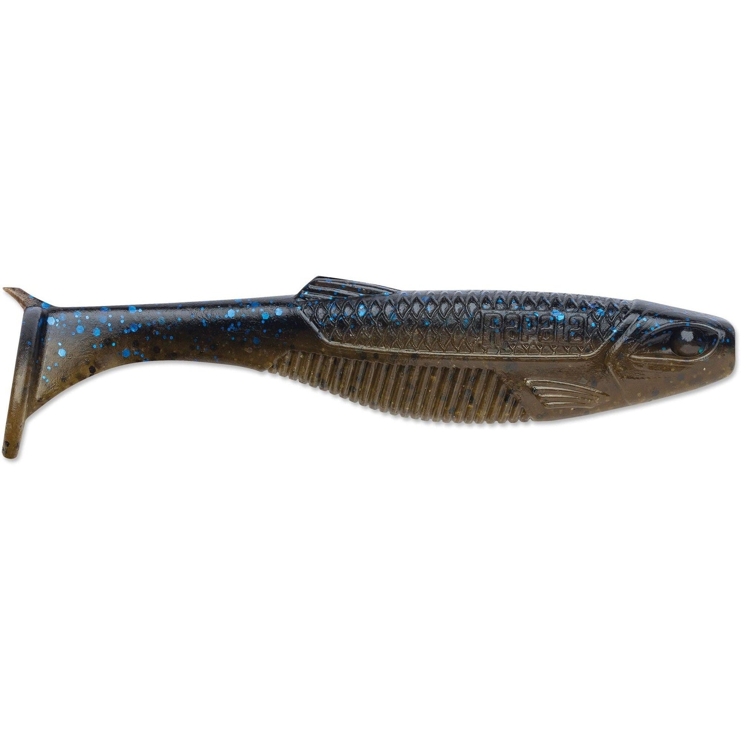 RapalaRapala Crush City The Mayor Swimbait - Small Soft SwimbaitsBlack Blue Green PumpkinCCMYR3BBGP