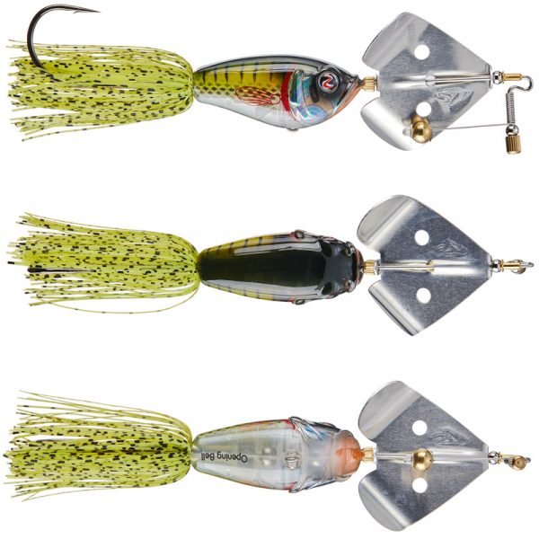 buzz hog hunter topwater fishing lure Cat's Tails Topwaters Bait Surface Bait Imagine stopping your buzzbait right next to that stump and letting it float there Topwater Bundle