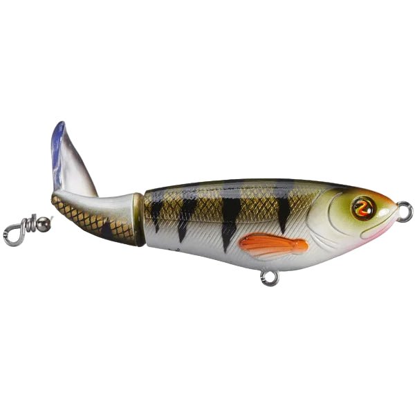 River2SeaRiver2Sea Whopper Plopper 90 Topwater Lure - TopwaterFishing lure resembling a fish on a white backgroundRIV410