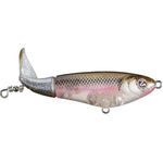 River2SeaRiver2Sea Whopper Plopper 90 Topwater Lure - TopwaterFishing lure with metallic and pink body on a white backgroundRIV411