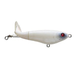 River2SeaRiver2Sea Whopper Plopper 90 Topwater Lure - TopwaterWhite fishing lure with a red eye on a white backgroundRIV414