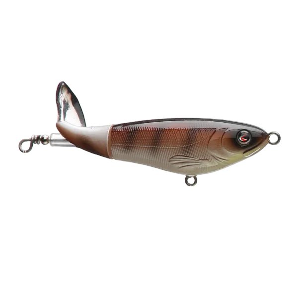 River2SeaRiver2Sea Whopper Plopper 90 Topwater Lure - TopwaterFishing lure with a detailed design on a white backgroundRIV4177