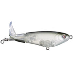 River2SeaRiver2Sea Whopper Plopper 90 Topwater Lure - TopwaterFishing lure with a white and gray pattern on a white backgroundRIV424
