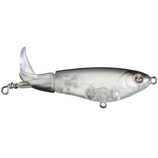 River2SeaRiver2Sea Whopper Plopper 90 Topwater Lure - TopwaterFishing lure with a white and gray pattern on a white backgroundRIV424