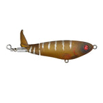 River2SeaRiver2Sea Whopper Plopper 90 Topwater Lure - TopwaterFishing lure with a striped pattern on a white backgroundRIV429