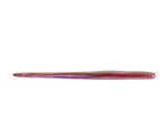 Pink and purple fishing lure on a white background