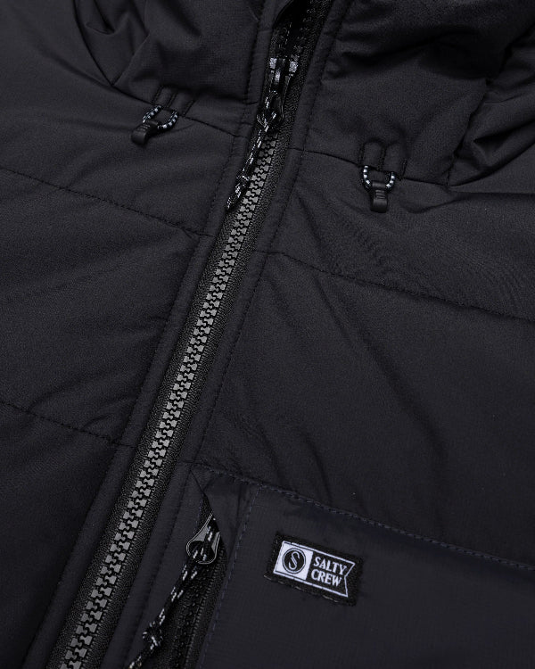 Salty Crew Barrier Insulated Jacket - Black