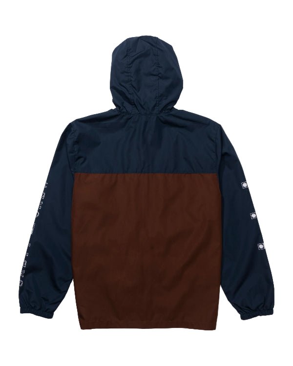 Salty Crew Surface Windbreaker Jacket - Friar Brown