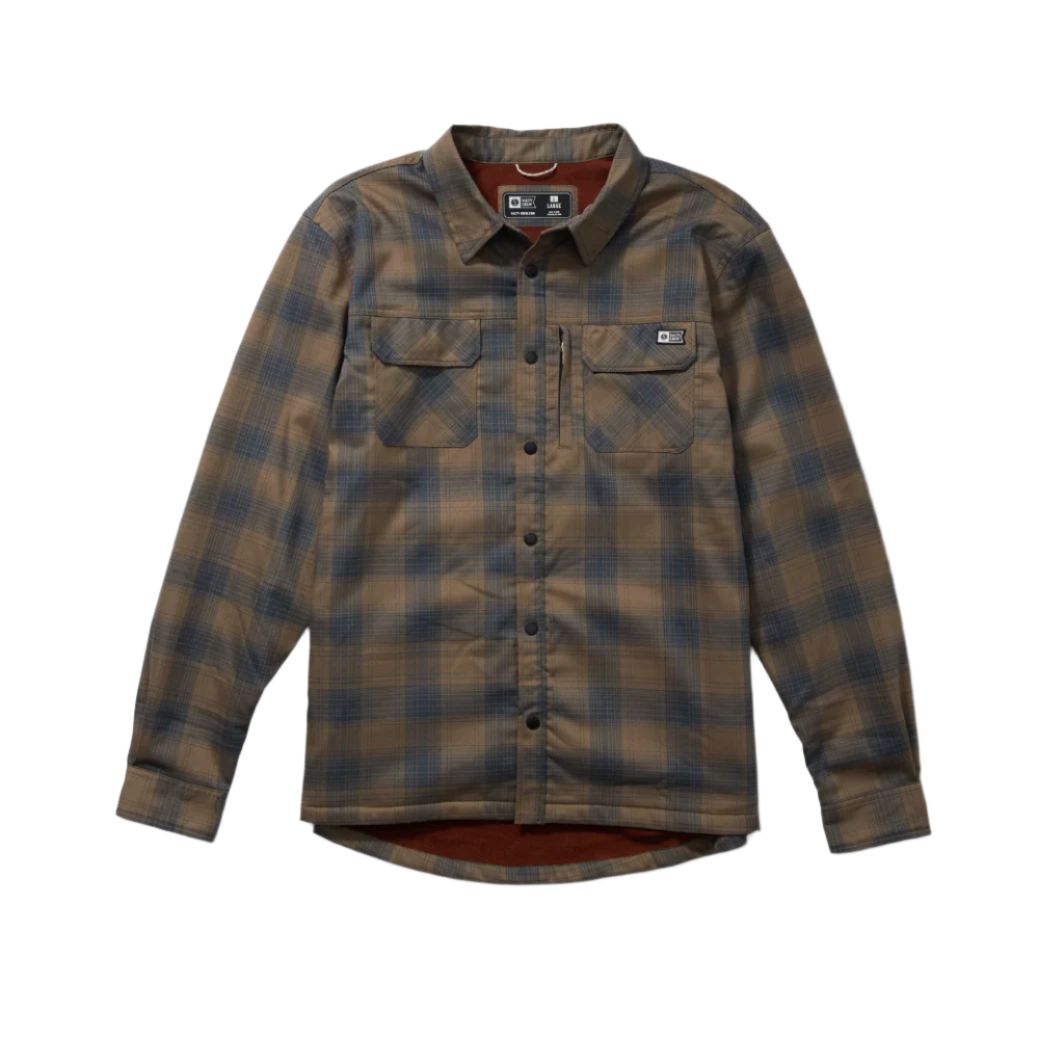 Salty CrewSalty Crew Fathom Tech Shacket Flannels - ApparelSalty Crew Fathom Long Sleeve Tech 20935102 - FATHOM - TECH - SHACKET - M