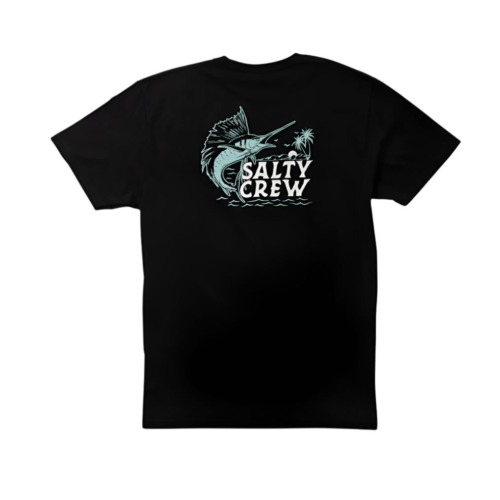Salty CrewSalty Crew Sailfish Short Sleeve Shirt - ApparelSailfish Classic Tee - Back20035747 - SAILFISH - SS - BLACK - M