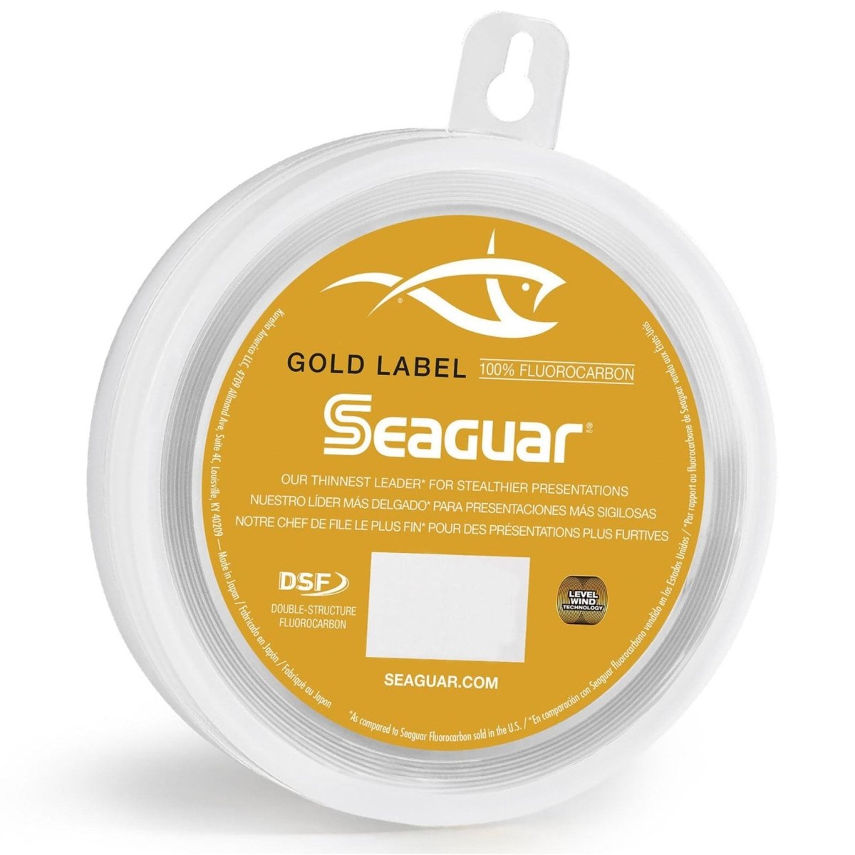 Seaguar Gold Label Fluorocarbon Leader 25 Yards - 2lb