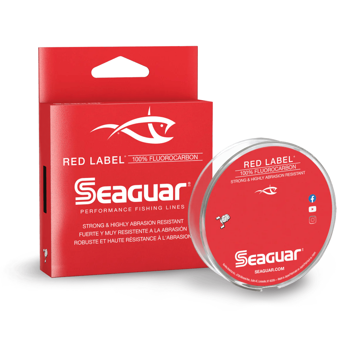 SeaguarSeaguar Red Label Fluorocarbon Line - LineSeaguar Red Label Fluorocarbon SEA190