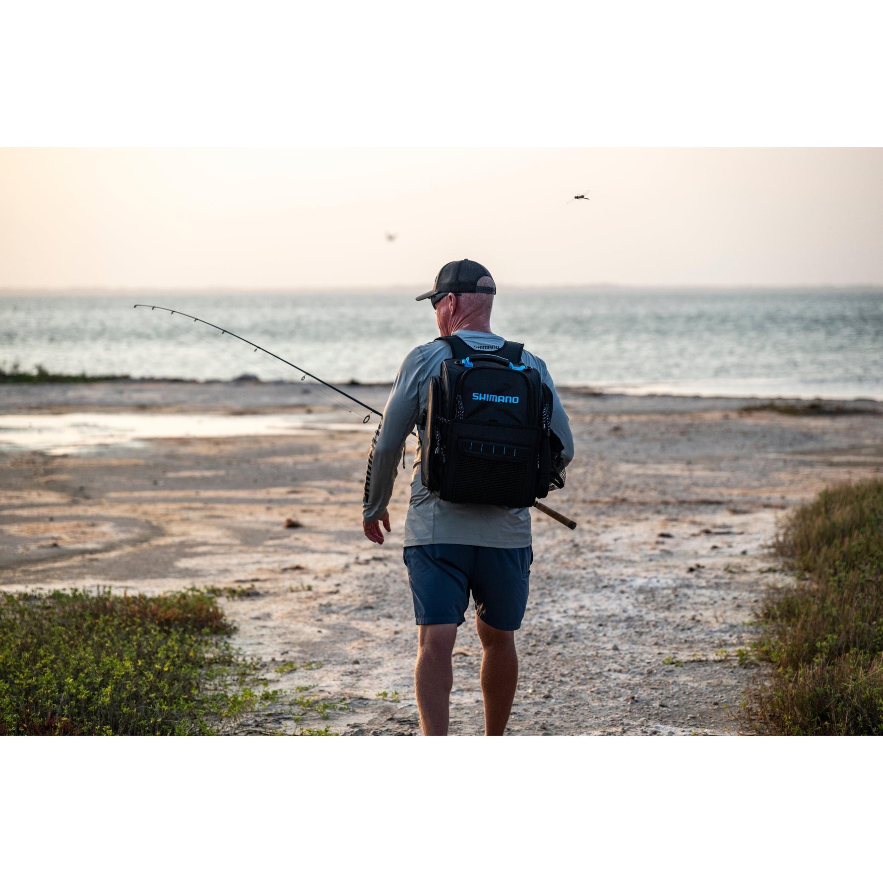 ShimanoShimano Blackmoon Fishing Backpack Front Load - BackpackslifestyleSHMBLKMOON20FA