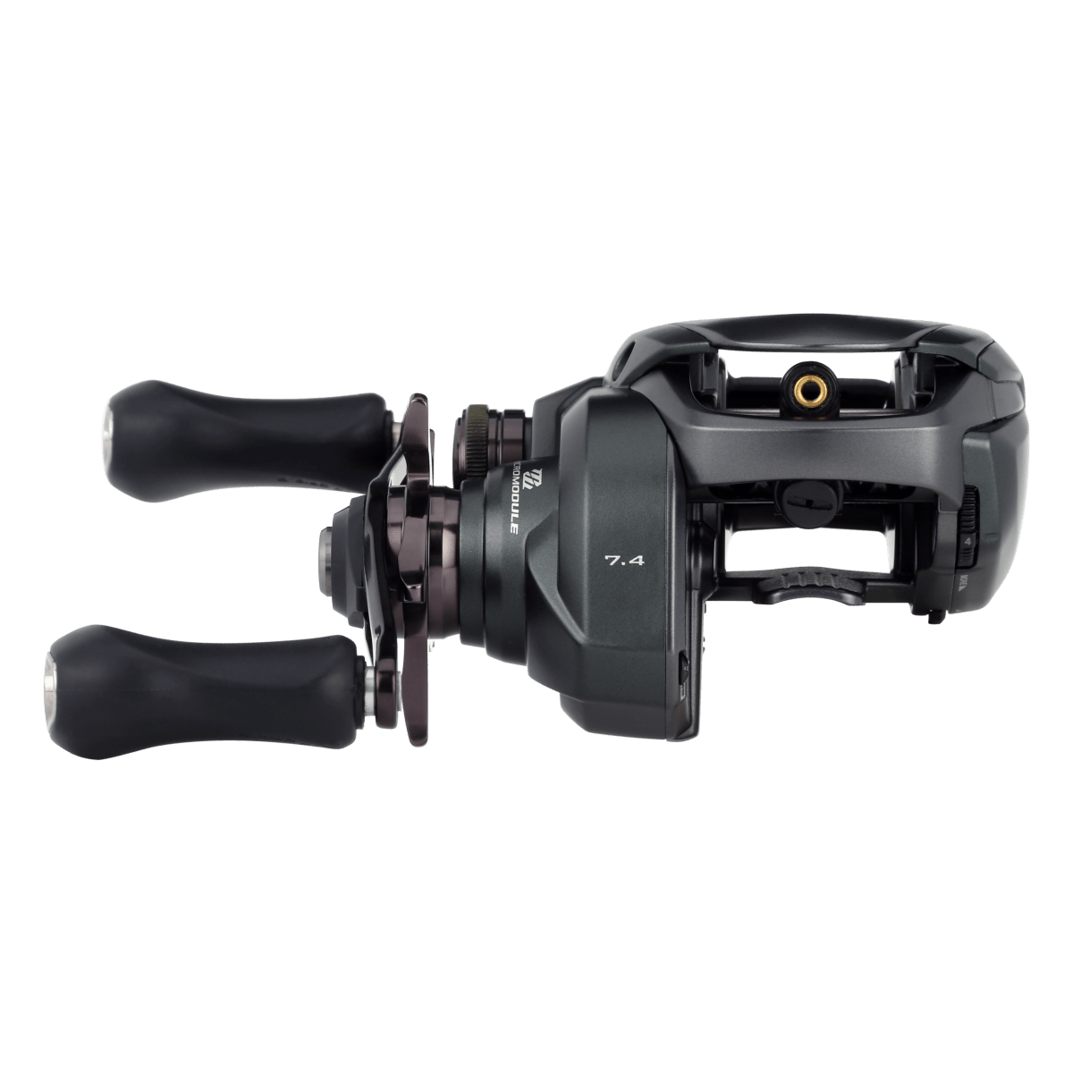 ShimanoShimano Curado 150 M Casting Reels - Casting ReelsFishing reel with dual handles on a white backgroundCU151MGM