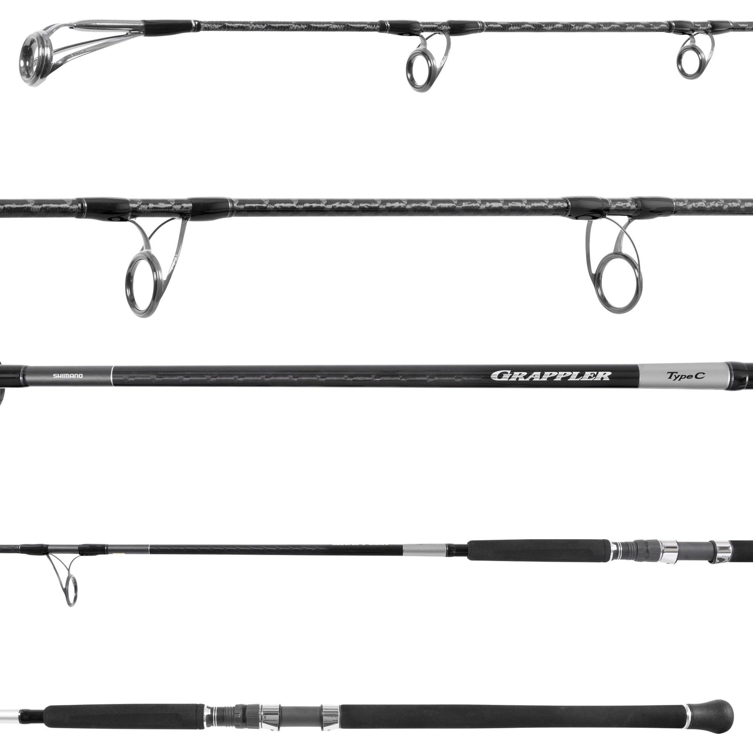 ShimanoShimano Grappler Type C Spinning Popping Rods - Saltwater Spinning RodsShimano Grappler Type C Popping RodsGRPCS77MA