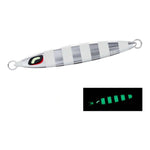 ShimanoShimano Ocea Stinger Butterfly Sardine Waver - Saltwater JigsSilver Zebra GlowSW130SVG
