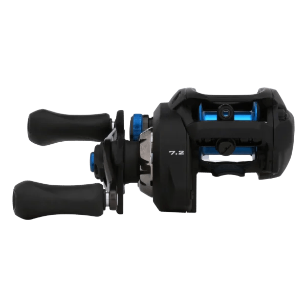 ShimanoShimano SLX DC Casting Reels - Casting ReelsFishing reel with black and blue design on a white backgroundSLXDC151