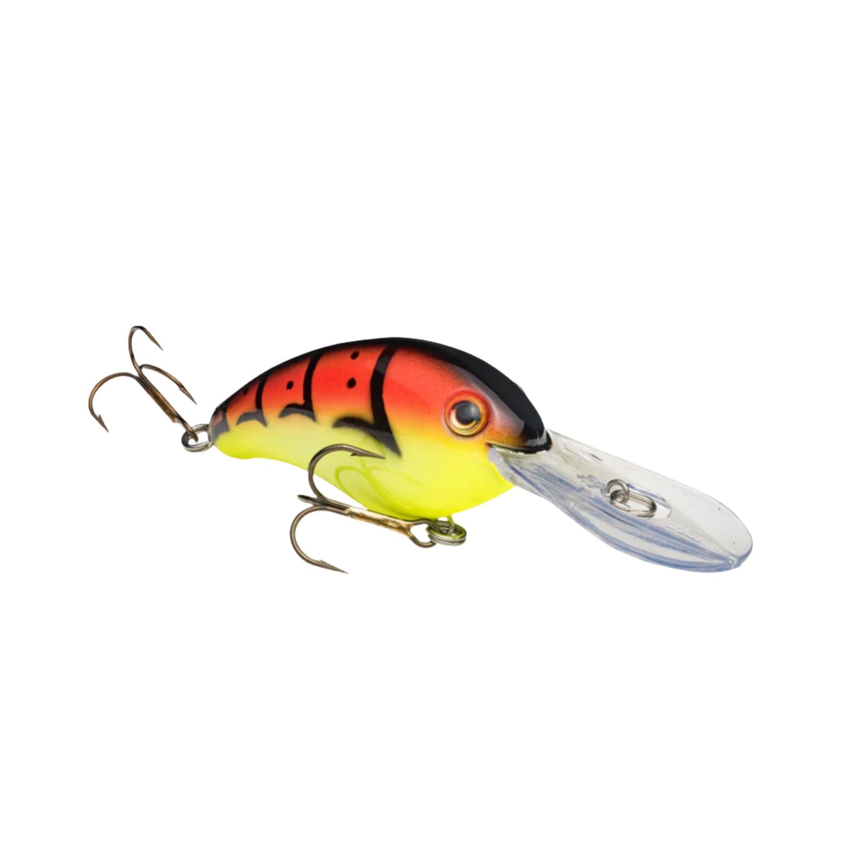 Strike KingStrike King Pro Model Series 4 Medium Diving Crankbait - CrankbaitGreen Tomato HC4 - 569