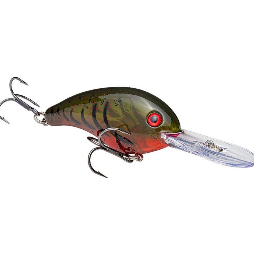 Strike KingStrike King Pro Model Series 5 Deep Diving Crankbait - CrankbaitPhantom Watermelon Red CrawHC5 - 468