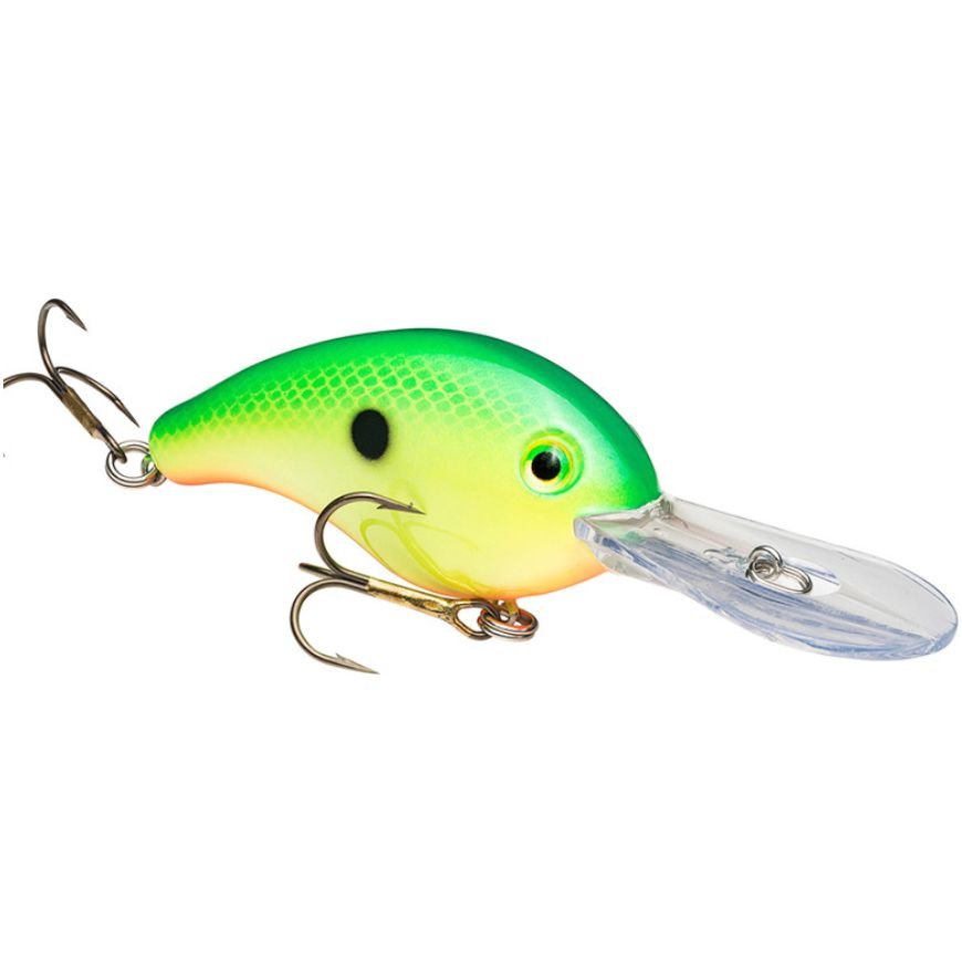 Strike KingStrike King Pro Model Series 5 Deep Diving Crankbait - CrankbaitChart. Green BackHC5 - 509