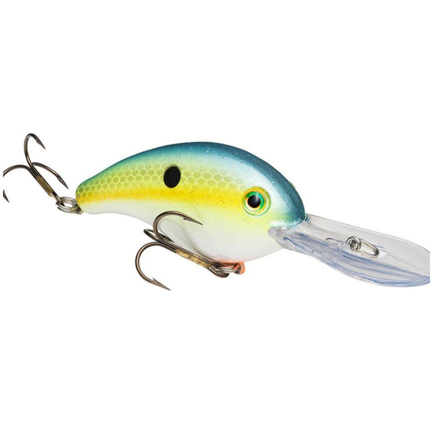 Strike KingStrike King Pro Model Series 5 Deep Diving Crankbait - CrankbaitChartreuse Sexy ShadHC5 - 538