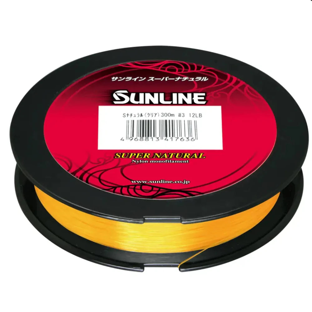 Sunline Supernatural Monofilament Line - Orange 330 Yards