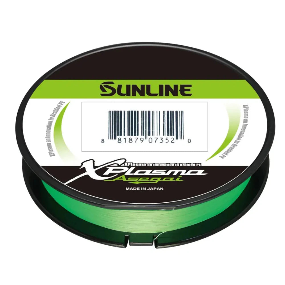 Sunline Xplasma Asegai Braided Line - Premium PE Braid 165 Yards