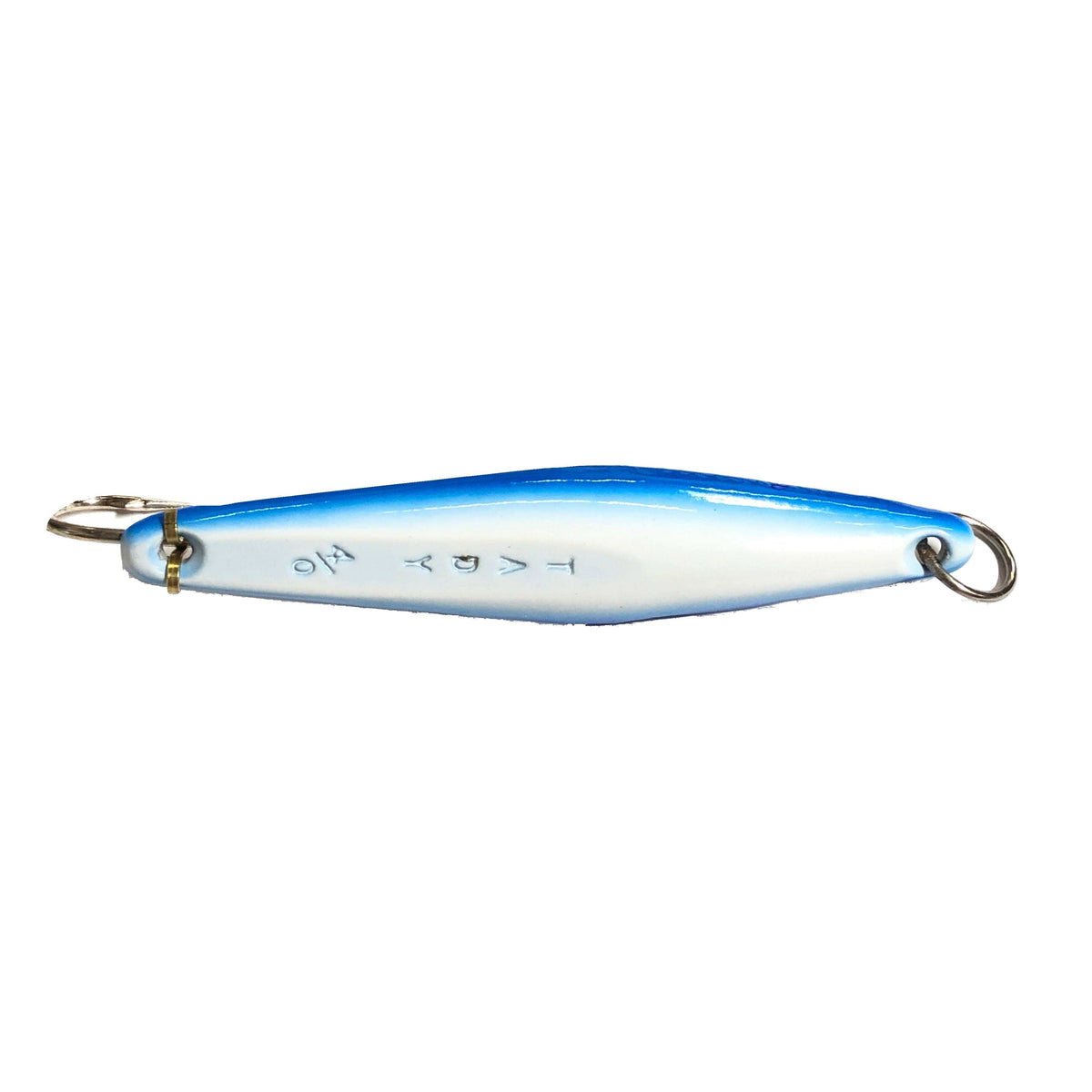Tady LuresTady 4/0 Light Surface Iron Single Fixed Hook - Fishing Baits & LuresBlue WhiteTADY4/0LIGHT - BW