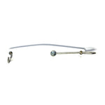 Tady LuresTady A1 Light Surface Iron Single Fixed Hook - Fishing Baits & LuresWhite BackTADYA1 - GRN/YLW