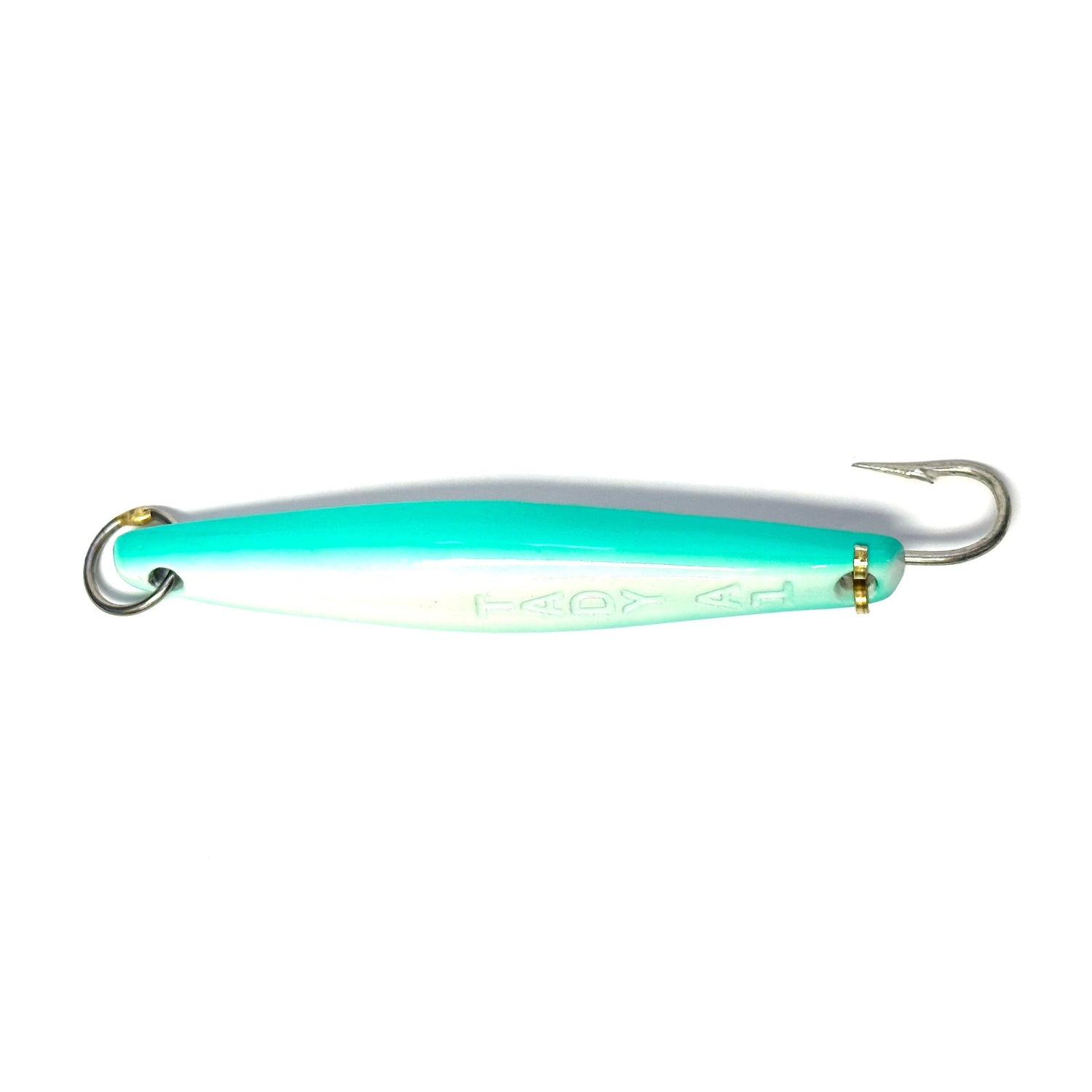 Tady LuresTady A1 Light Surface Iron Single Fixed Hook - Fishing Baits & LuresMint WhiteTADYA1 - MNT/WHT