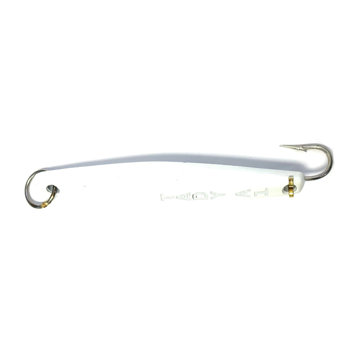 Tady LuresTady A1 Light Surface Iron Single Fixed Hook - Fishing Baits & LuresWhiteTADYA1 - WHT
