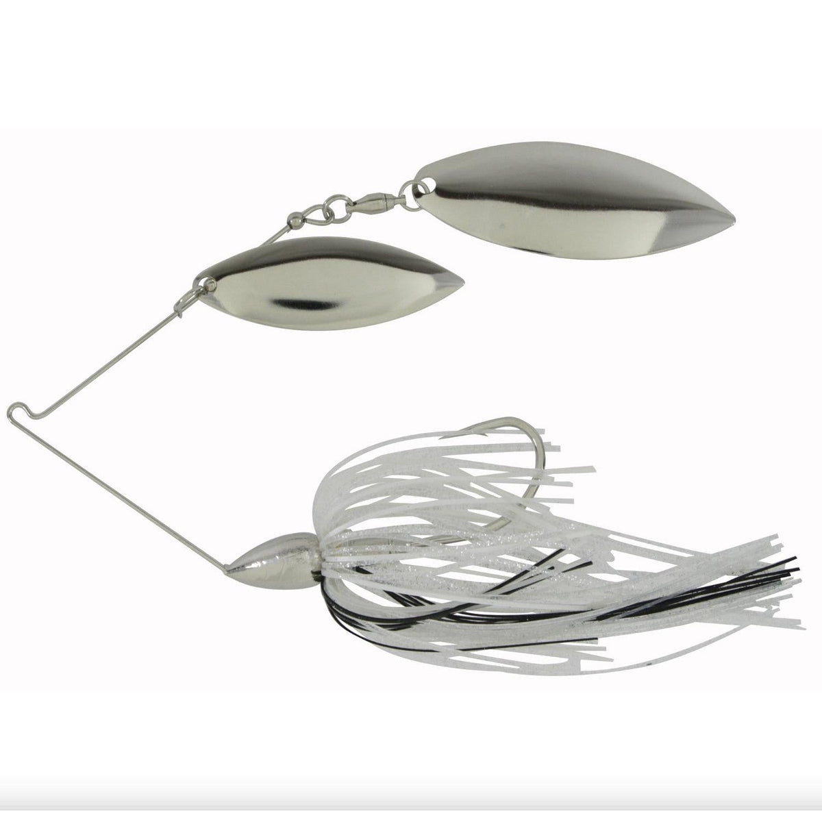 War Eagle Custom LuresWar Eagle Double Willow Spinnerbaits - SpinnerbaitWar Eagle DWL NF - Silver ShinerWE12NW67
