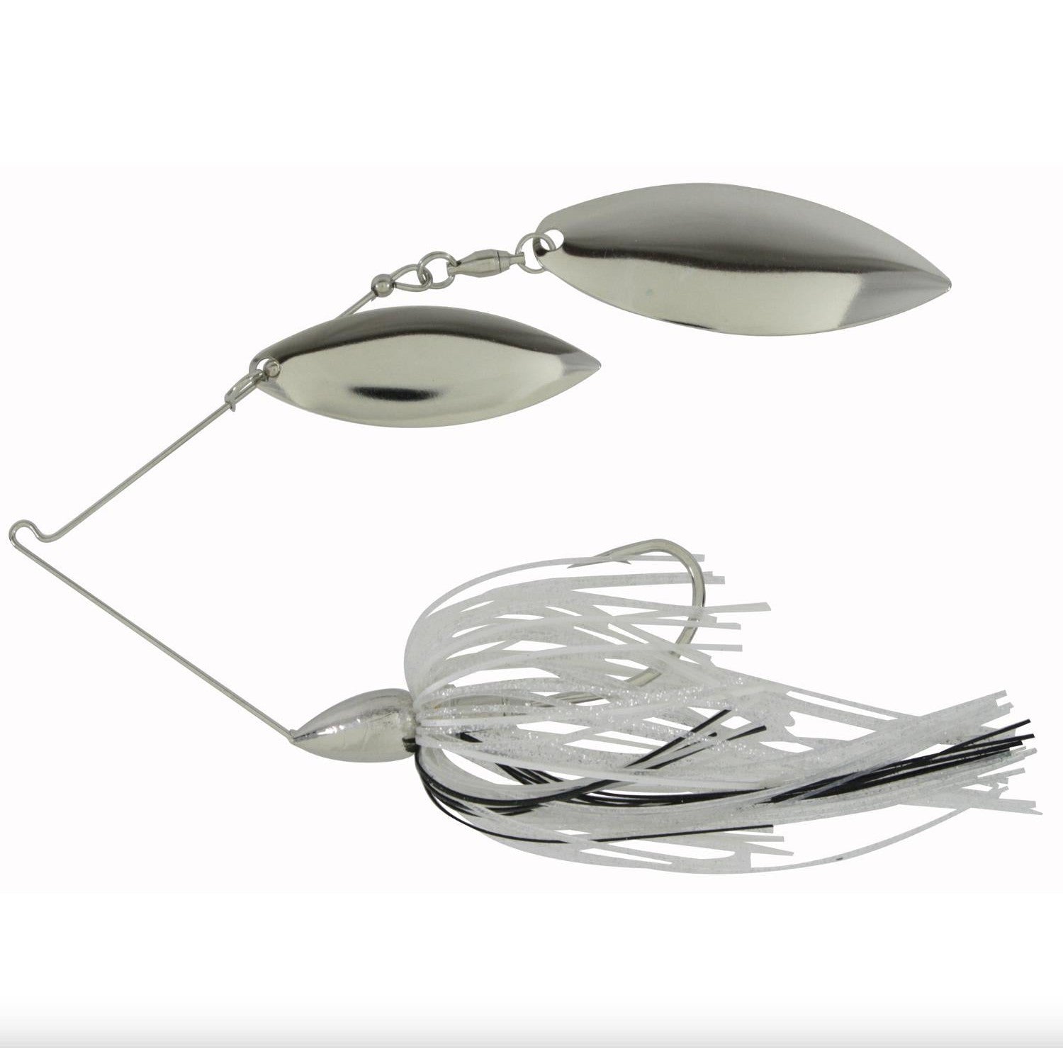 War Eagle Custom LuresWar Eagle Double Willow Spinnerbaits - SpinnerbaitWar Eagle DWL NF - Silver ShinerWE12NW67