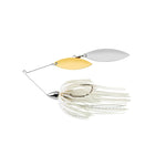 War Eagle Custom LuresWar Eagle Double Willow Spinnerbaits - SpinnerbaitDWL NF - White SilverWE38NW01S