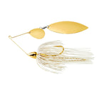War Eagle Custom LuresWar Eagle Gold Frame Tandem Willow Spinnerbait - Spinnerbaitswhite goldWE38GT01G