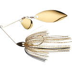 War Eagle Custom LuresWar Eagle Gold Frame Tandem Willow Spinnerbait - Spinnerbaitsgold shinerWE38GT05